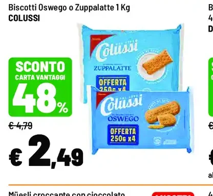 Biscotti Oswego o Zuppalatte