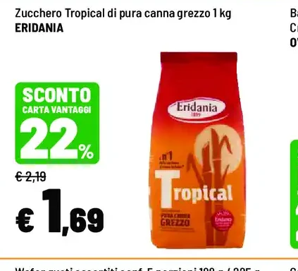 Zucchero Tropical di pura canna grezzo