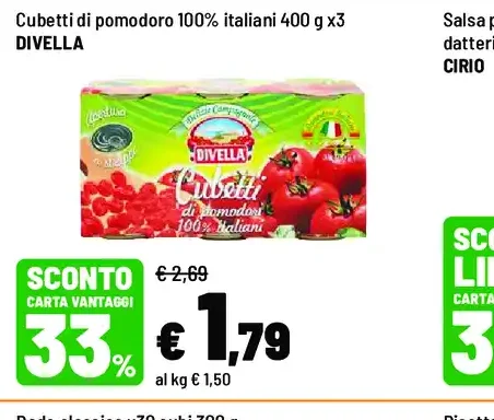 Cubetti di pomodoro