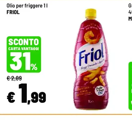 Olio per friggere