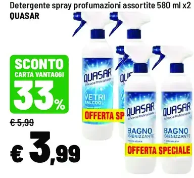 Detergente spray