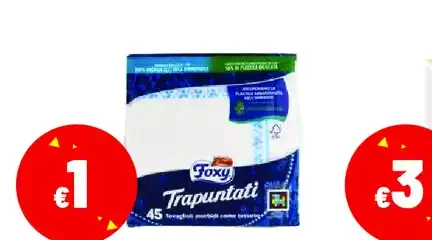 45 tovaglioli trapuntati
