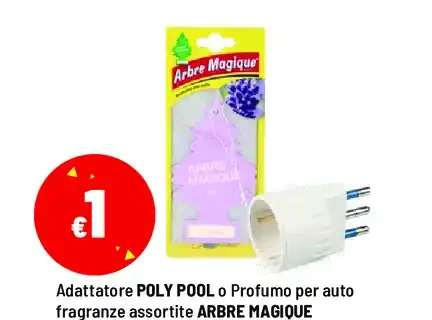 Adattatore o profumo per auto