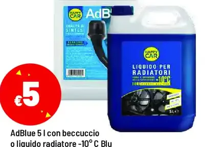 AdBlue o liquido radiatore