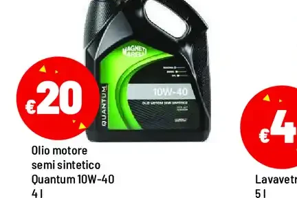 Olio motore semi sintetico Quantum