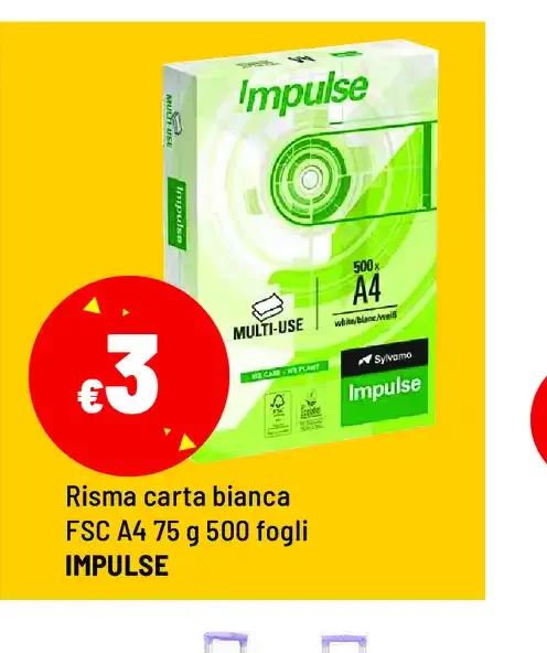 Risma carta bianca FSC A4