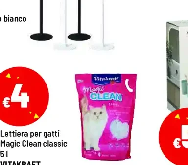 Lettiera per gatti Magic Clean