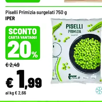 Piselli Primizia surgelati