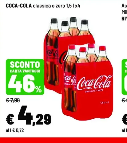 Coca-Cola classica o zero