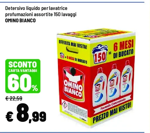 Detersivo liquido per lavatrice