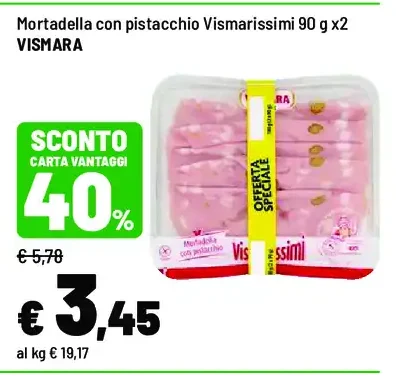 Mortadella con pistacchio