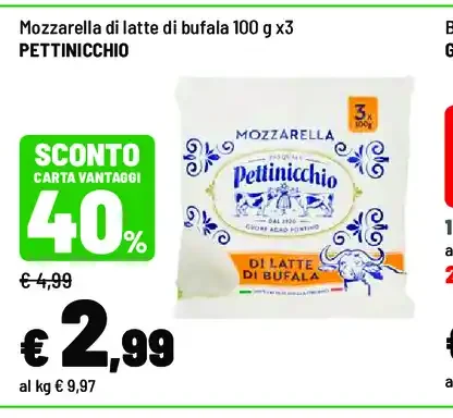 Mozzarella di latte di bufala