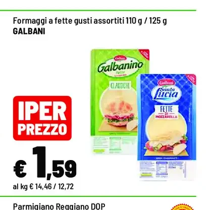 Formaggi a fette