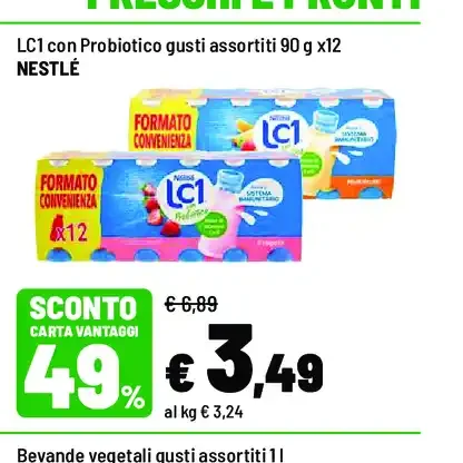 LC1 con probiotico