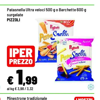 Patasnella o Barchette