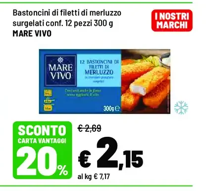 Bastoncini di merluzzo