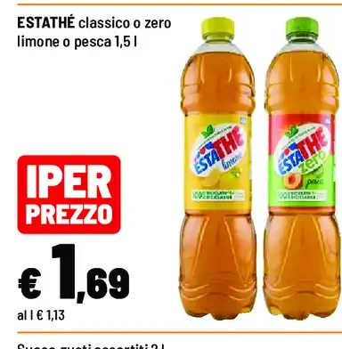 Estathé classico o zero