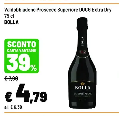 Valdobbiadene Prosecco Superiore DOCG Extra Dry