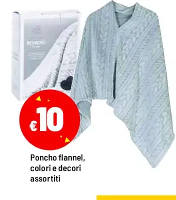 Poncho flannel
