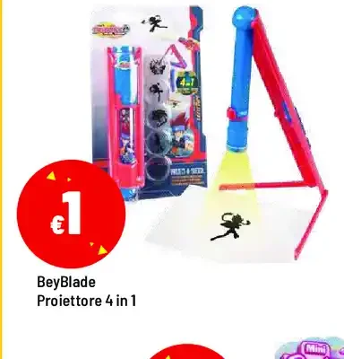 BeyBlade proiettore 4 in 1