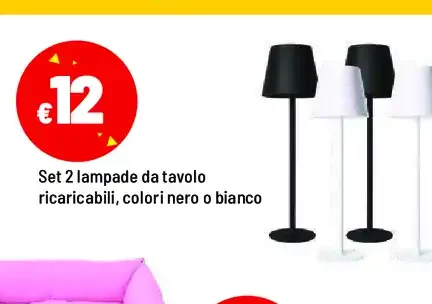 Lampade da tavolo ricaricabili