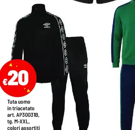 Tuta uomo in triacetato