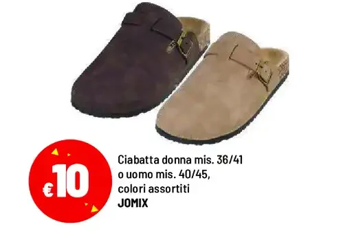Ciabatta donna o uomo
