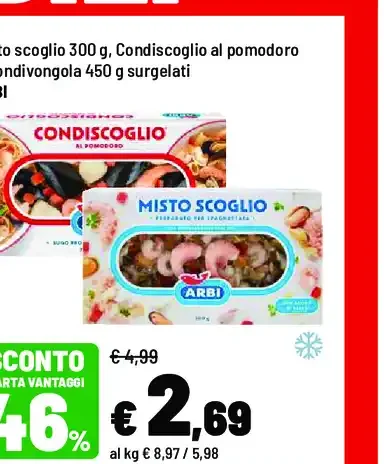 Misto scoglio o condìscoglio