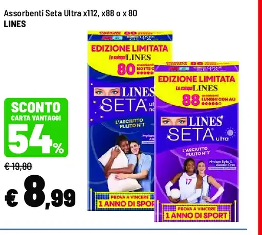 Assorbenti seta ultra