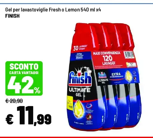 Gel lavastoviglie