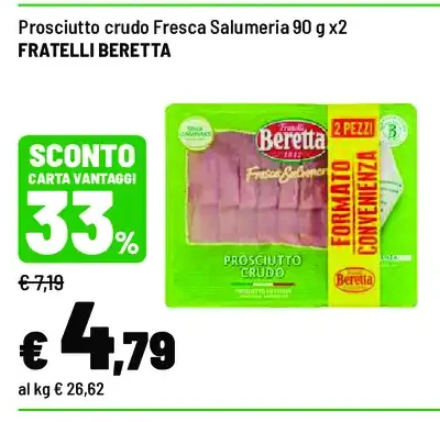 Prosciutto crudo