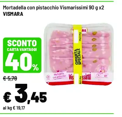 Mortadella con pistacchio