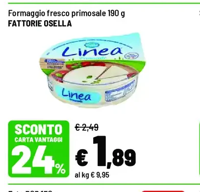 Formaggio fresco primosale