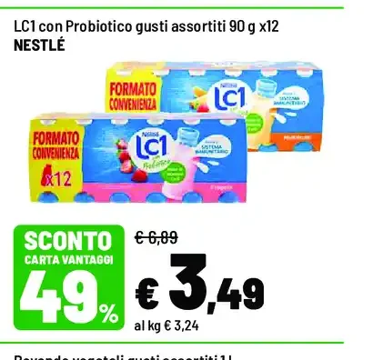 LC1 con probiotico