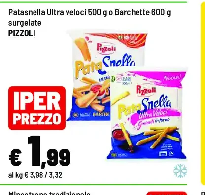 Patasnella Ultra veloci o Barchette