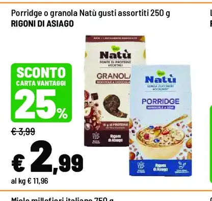 Porridge o granola