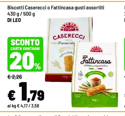 Biscotti Caserecci o Fattincasa
