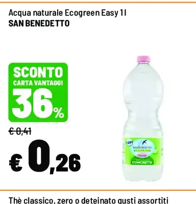 Acqua naturale