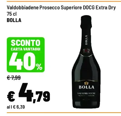 Valdobbiadene Prosecco Superiore DOCG Extra Dry