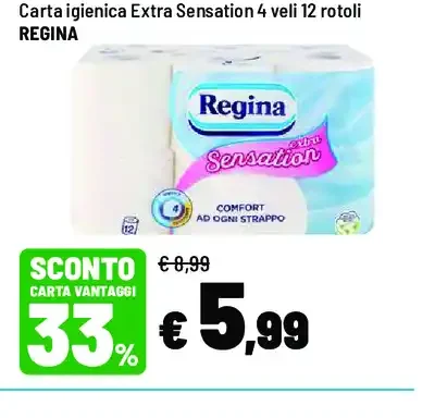 Carta igienica Extra Sensation