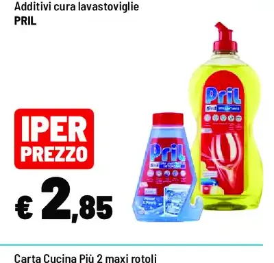 Additivi cura lavastoviglie