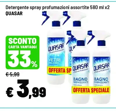 Detergente spray