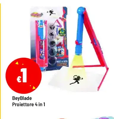 BeyBlade Proiettore 4 in 1