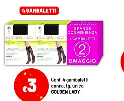 Confezione gambaletti donna