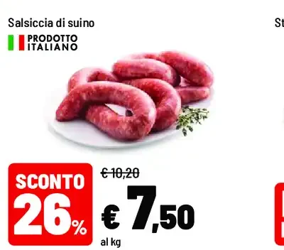 Salsiccia di suino