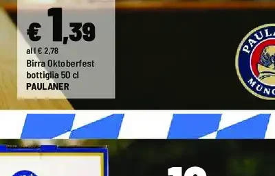Birra Oktoberfest bottiglia