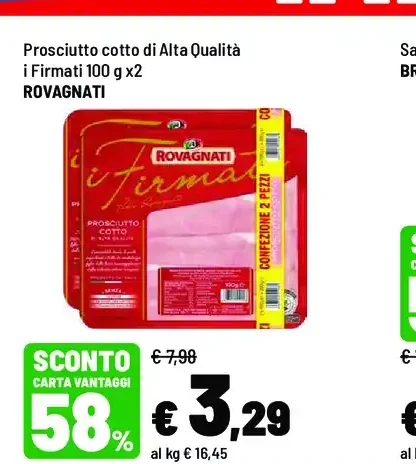 Prosciutto cotto