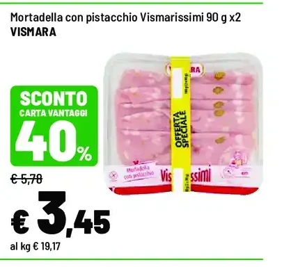 Mortadella con pistacchio