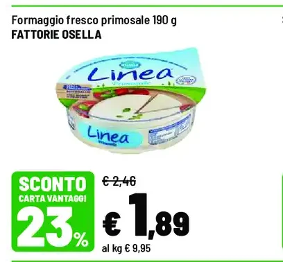 Formaggio fresco primosale