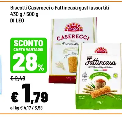 Biscotti Caserecci o Fattincasa